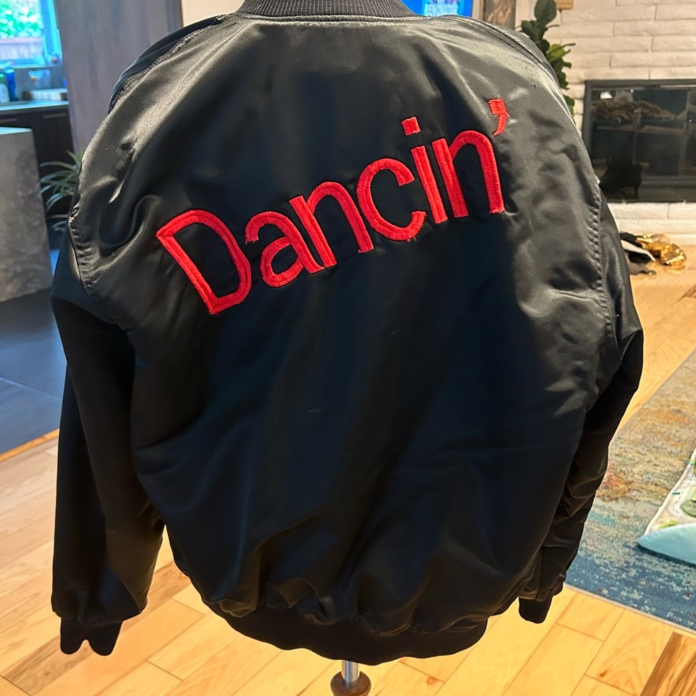Vintage One of a Kind Baseball Dancin’ Jacket - large/xl